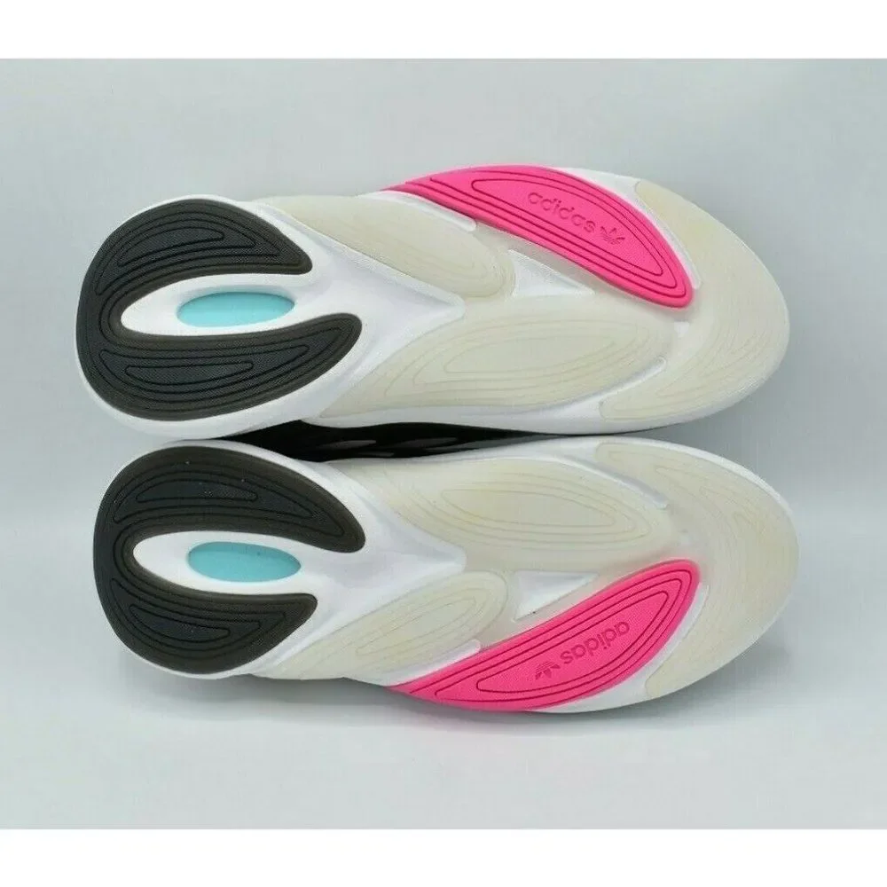 NWB‎ Adidas Womens Size 8.5 Ozelia W Core Black Pink Cloud White Shoes H04266